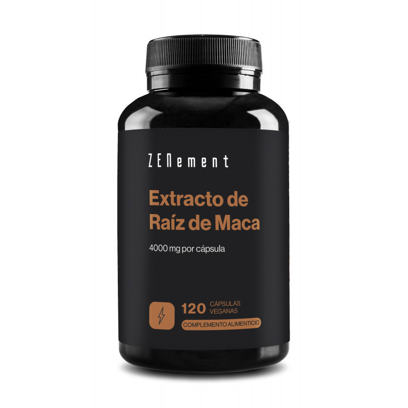 ZN- EXTRACTO DE RAÍZ DE MACA- 120 Cápsulas