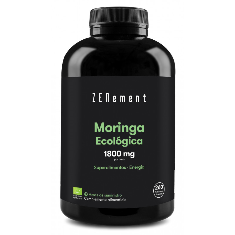 ZN -MORINGA ECOLÓGICA- 260 Cápsulas