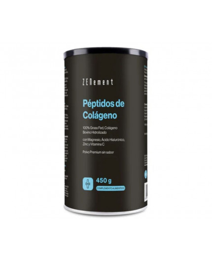 ZN- PÉPTIDOS DE COLÁGENO 100% Grass Fed, Colágeno Bovino Hidrolizado - 450g