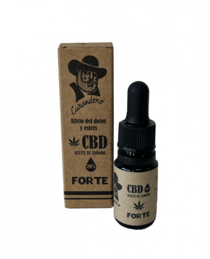 CURANDERO ACEITE 20% FORTE CBD 10 ml