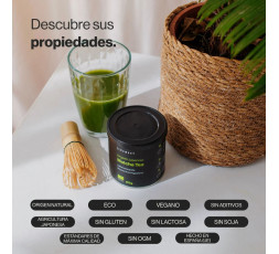 ZN- TÉ MATCHA JAPONÉS ECOLÓGICO Grado Ceremonial - 80 g 80 dosis
