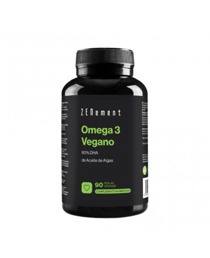 ZN- OMEGA 3 VEGANO 80% DHA - 90 PERLAS VEGANAS ZN- OMEGA 3 VEGANO 80% DHA - 90 PERLAS VEGANAS