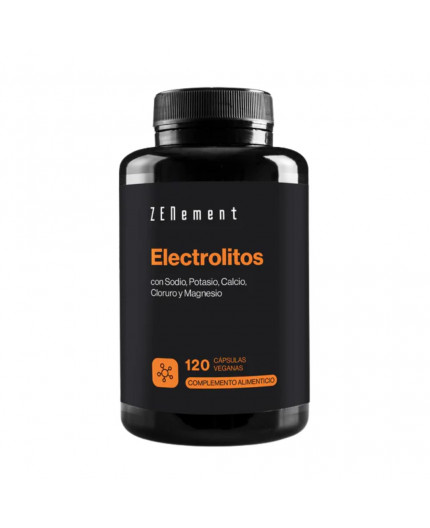 ZN- ELECTROLITOS CON SODIO, POTASIO, CALCIO, CLORURO Y MAGNESIO - 120 Cápsulas