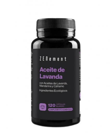 ZN- ACEITE DE LAVANDA, CON ACETIES DE LAVANDA, MNDARINA Y C 150 CAP