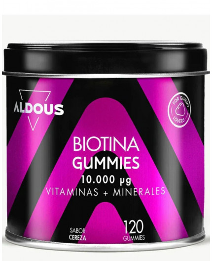 ALDOUS BIOTINA GUMMIES 120 GUMMIES