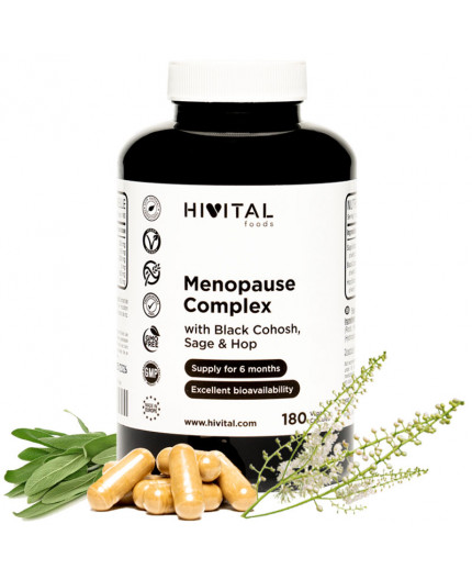 HV- MENOPAUSE COMPLEX | 180 CÁPSULAS VEGANAS