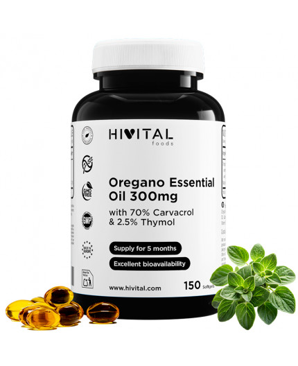 HV- ACEITE ESENCIAL DE ORÉGANO 300 MG X 150 PERLAS