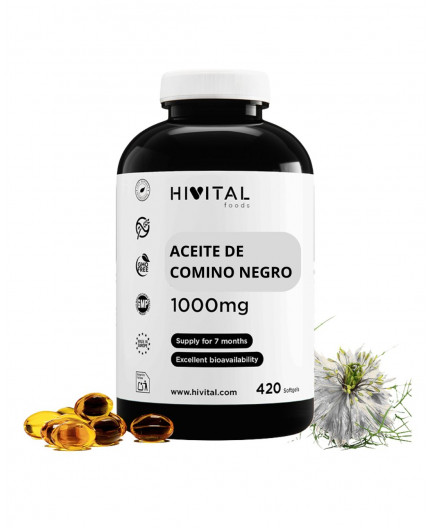 HV-ACEITE DE COMINO NEGRO 1000 MG | 420 perlas