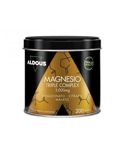 ALDOUS MAGNESIO COMPLEX TRIPLE 3000MG 200 CAP