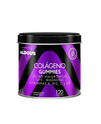 ALDOUS COLAGENO HIDROLIZADO EN  120 GOMINOLAS
