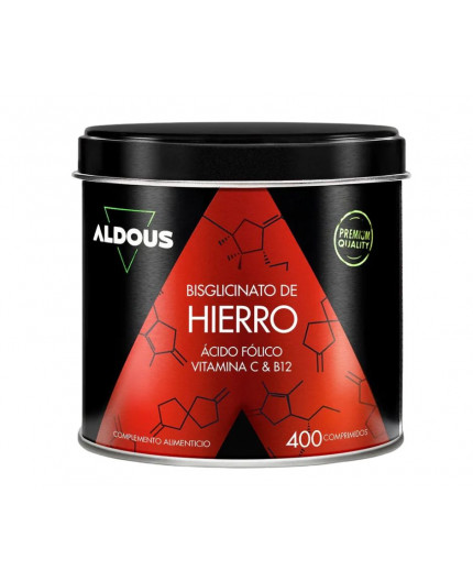 ALDOUS HIERRO  400 COMPRIMIDOS