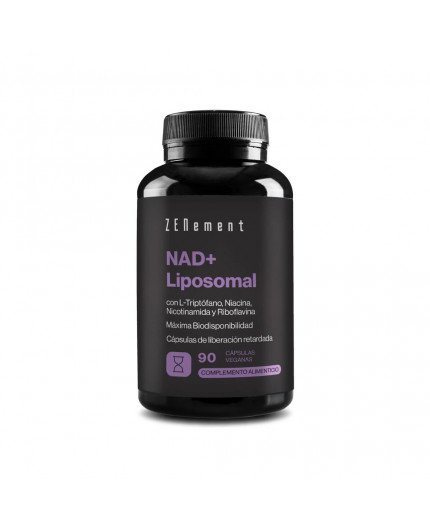 ZN- NAD+ Liposomal /  90 Cápsulas Veganas